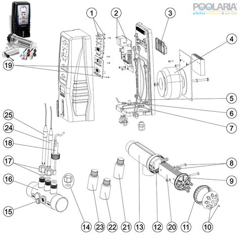 Recambios Clorador Salino Astralpool Elite Poolaria