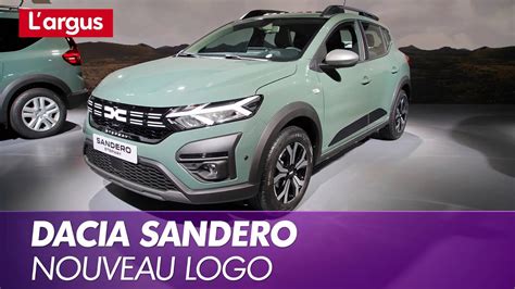 Nouveau Logo Pour Les Dacia Sandero Et Sandero Stepway Youtube