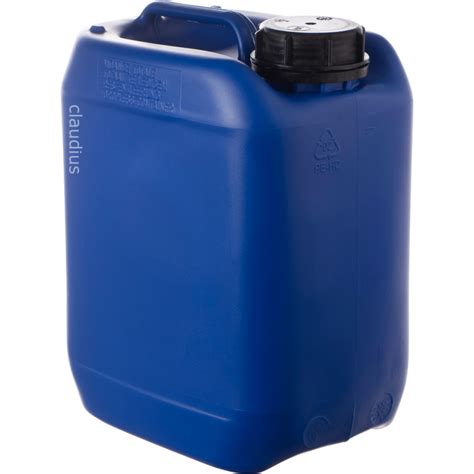 Jerrycan Liter Met Dop Blauw Claudius Cosmetics