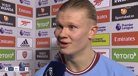 “we Needed This One” Erling Haaland Delights At Arsenal Victory After