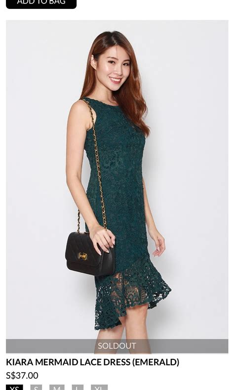 Faire Belle Kiara Mermaid Lace Dress Emerald Women S Fashion