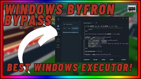 Tutorial How To Exploit On Roblox Windows Byfron Hyperion Bypass