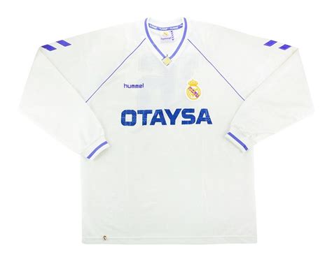 Camisa Titular Real Madrid 1991 92