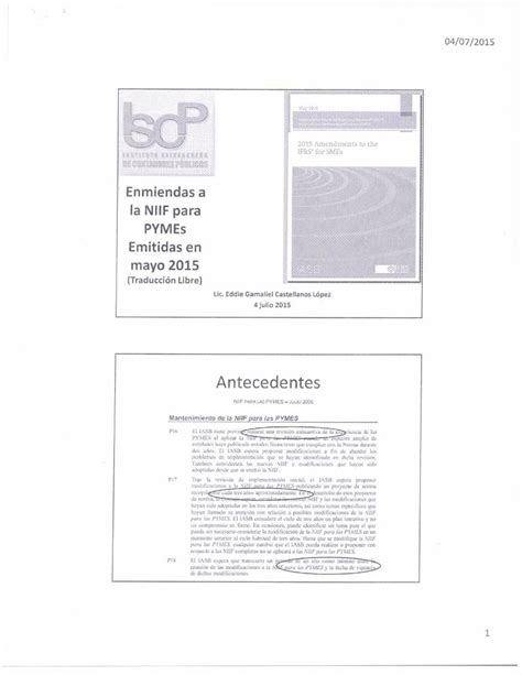 PDF Enmiendas Para Las NIIF Para PYMES ISCP Pdf DOKUMEN TIPS