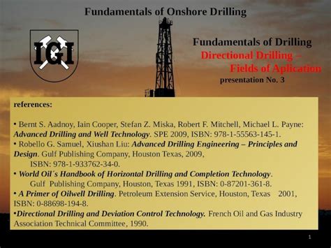 Pptx Fundamentals Of Drilling Directional Drilling Fields Of