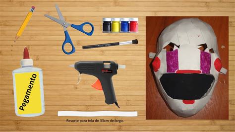 How To Make A Puppet Mask Five Nights At Freddy S C Mo Hacer La