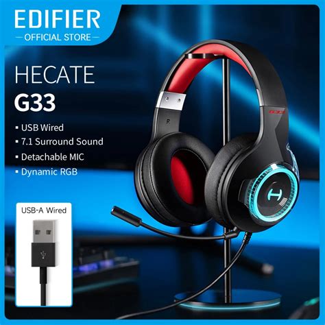 Edifier G Ii Gaming Headset Surround Sound Mm Driver Unit Off