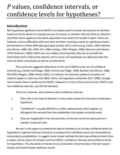 Null Hypothesis 60 Examples Purpose How To Write PDFs