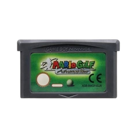 Cartucho de Jogo 32 Bit Vídeo Game GBA e NDS Mario Golf Advance Tour