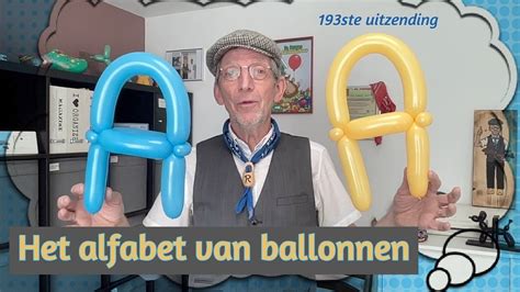 Letter A Het Alfabet Door De Haagse Ballonnenboer 193ste