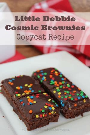 Little Debbie Cosmic Brownies Copycat Recipe | Moms Need To Know