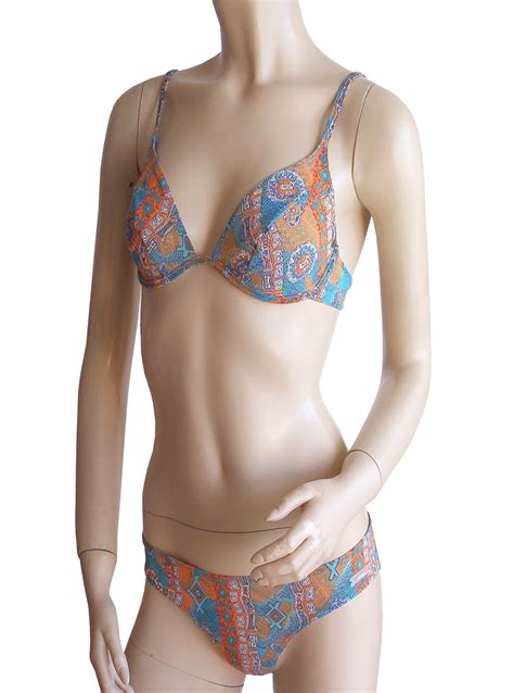 B Gel Triangel Bikini Von Solar Tan Thru Durchbr Unend B Cup Zeichen In