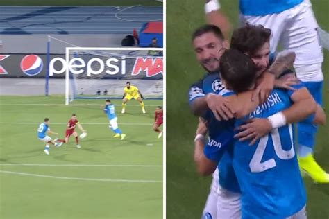 Video James Milner Silly Handball Gifts Napoli Opener Vs Liverpool