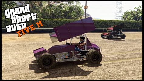 Gta 5 Roleplay Sprint Dirt Car Racing Ep 701 Civ Youtube