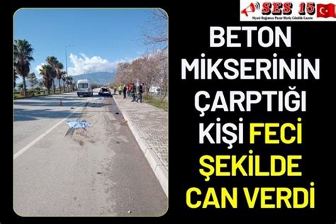 Beton Mikserinin Arpt Ki I Feci Ekilde Can Verdi Ses