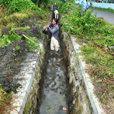 Normalisasi Saluran Air Rt Rw Kabar Desa Balongbesuk