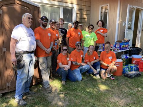 Volunteers Help With Local Habitat For Humanity Project News Sports