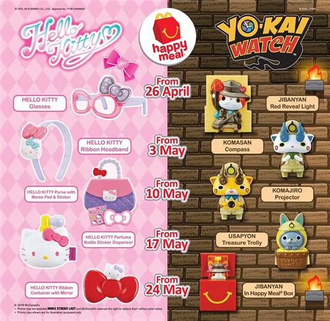 Mcdonald Happy Meal Toys September 2017 Malaysia | Wow Blog