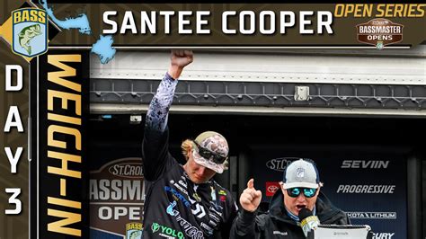 Bassmaster Open Day 3 Weigh In At Santee Cooper Lakes Angler Hq