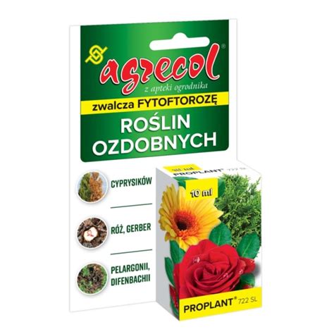 Agrecol Proplant 722 Sl środek Na Fytoftorozę Roślin Ozdobnych 10 Ml Agrecol