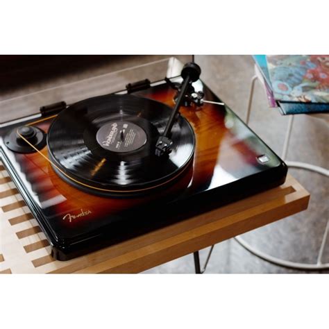 Fender X Mofi Precisiondeck Limited Edition Turntable Ghegin Hi Fi