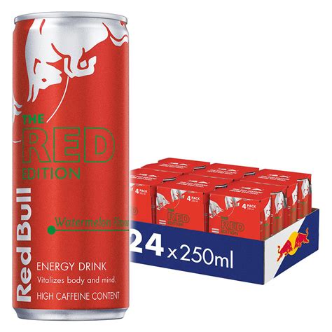 Red Bull Energy Drink Red Edition Watermelon 250ml 24 Pack