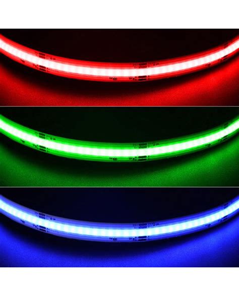 Seamless Rgb Cob Led Tape High Cri Dc V V