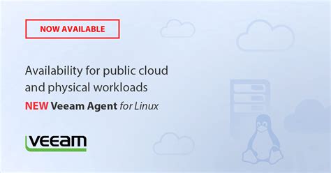 Linux Server Backup Software Veeam Agent For Linux