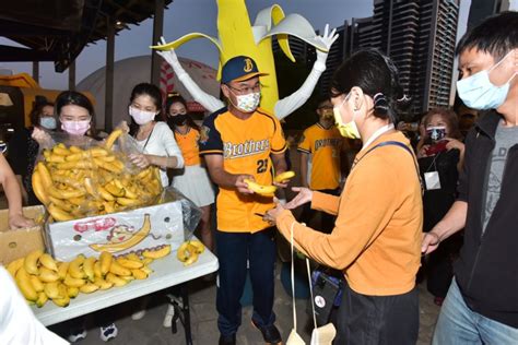 國產香蕉品質優 職棒相挺蕉出全壘打 農委會備1萬根香蕉贈進場球迷農業 僑務電子報