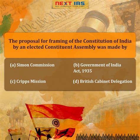 Next Ias On Twitter The Proposal For Framing Of The Constitution Of