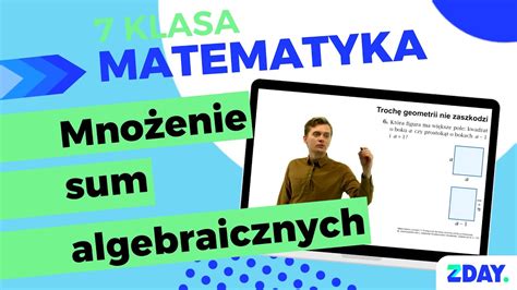 Mnożenie sum algebraicznych jak rozwiązywać zadania YouTube