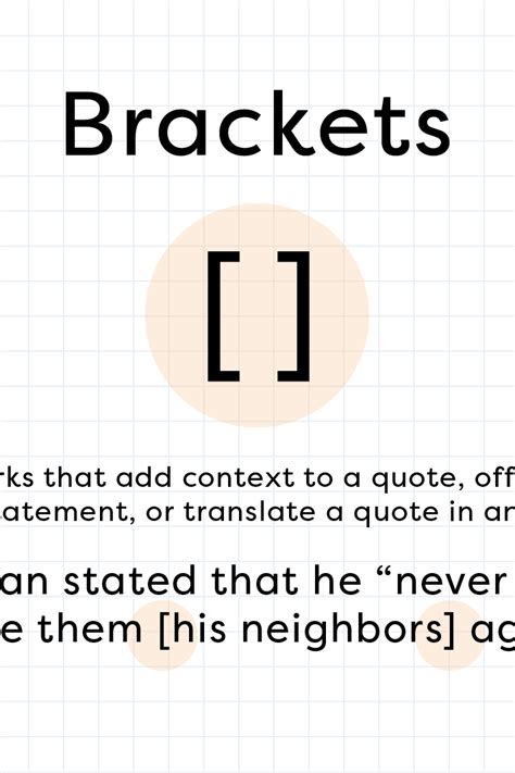 How And When To Use Brackets In Grammar Yourdictionary