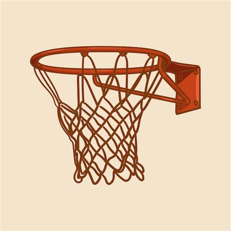 Premium Vector | Image of a basketball ring basketball