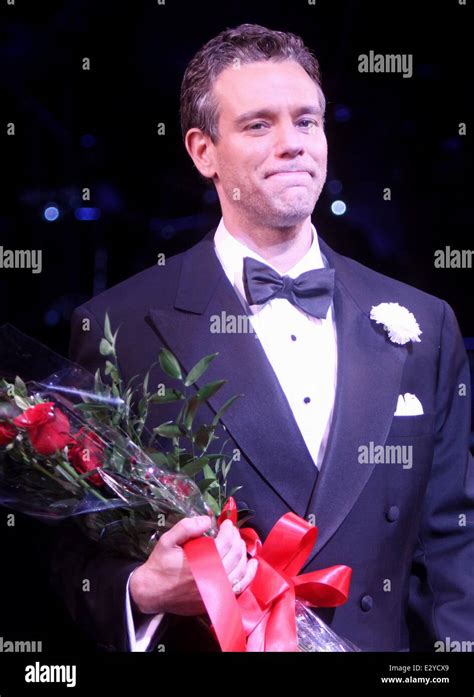 The new cast of the Broadway musical CHICAGO at the Ambassador Theatre - Curtain Call Featuring ...