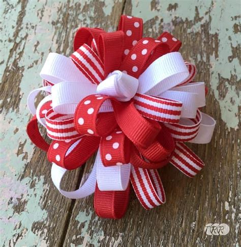 How To Make A Hair Bow Out Of Ribbon Step By Step