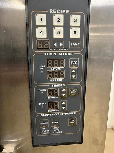 Used Lbc Rotary Rack Oven With Stand Model Lmo G Nat Gas For Sale