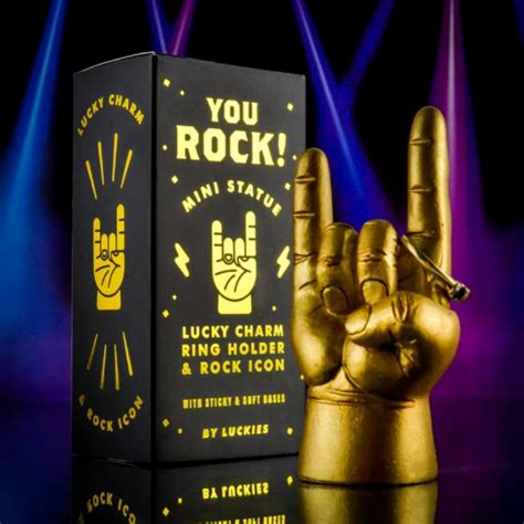 You Rock Mini Statue Accessories Holder The Gift Experience