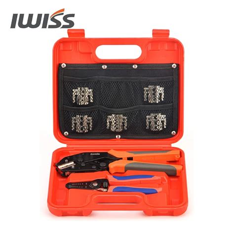 Iwiss Iws Qckit Change Wire Crimping Tool Set For Insulated Heat Shrink