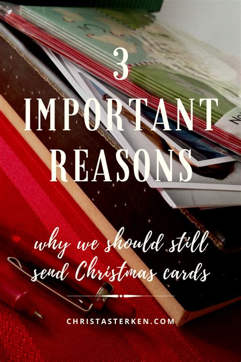 3 Important Reasons Why We Should Send Christmas Cards