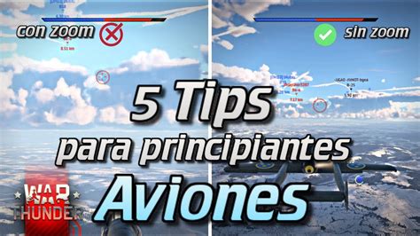 5 Tips Para MEJORAR Con AVIONES En War Thunder YouTube