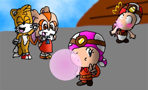 Bubblegum Blowing Contest by Toad900 on DeviantArt