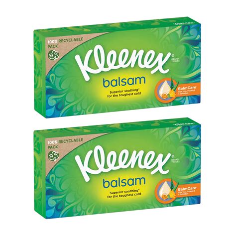 Kleenex Chusteczki Higieniczne Balsam Box 2x64 Szt Sklep EMPIK