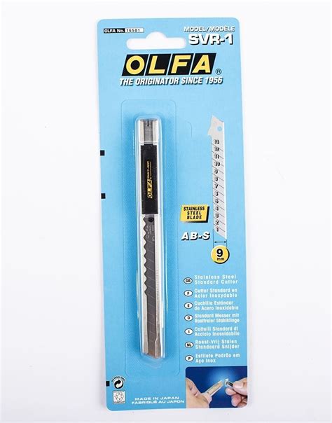 Olfa Svr Cutter De Acero Inoxidable Mm Mercadolibre