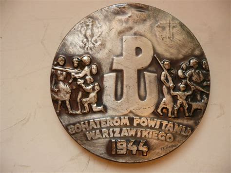 Medal Powstanie Warszawskie Proj Sikora Oficjalne