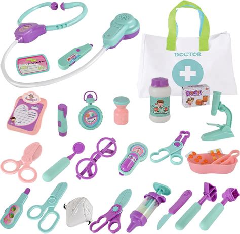 Lufeis Pi Ces Malette Docteur Enfant Docteur Enfant Jouet Kit Du