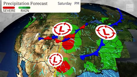 Central And Southern Us Braces For Severe Storms Large Hail Damaging