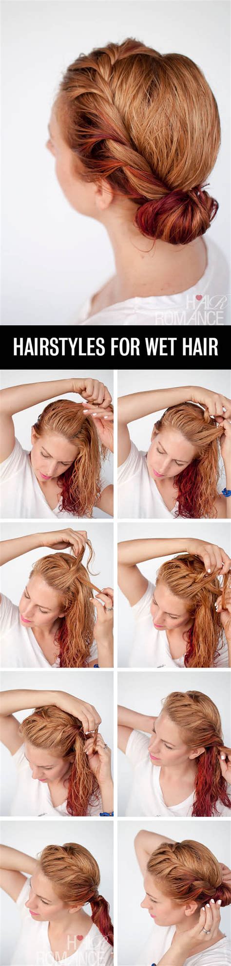 29 Easy Hairstyles Wet Hair Karispriscilla