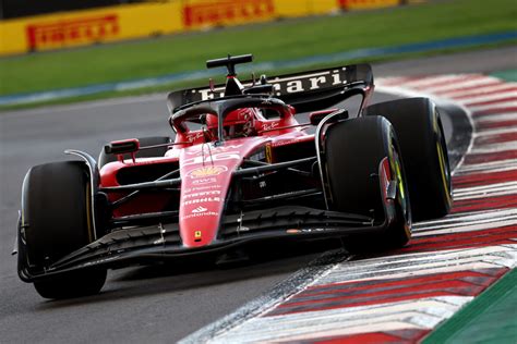 F1 Qualifiche GP Messico Prima Fila Tutta Ferrari Leclerc In Pole