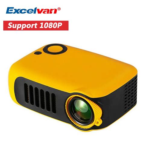 Excelvan A2000 Portable Mini Projector 240p Led Mini Proyector For