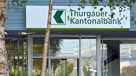 Thurgauer Kantonalbank erzielt leicht höheren Halbjahresgewinn cash